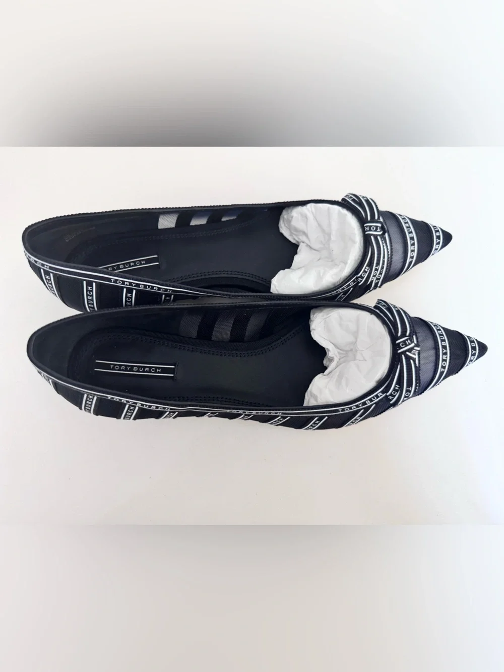 Tory Burch Penelope mesh flats size 6 brand new